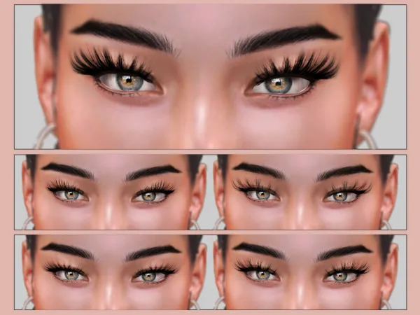 Alpha LeahLillith Hollywood Lashes - The Sims 4 Custom Content