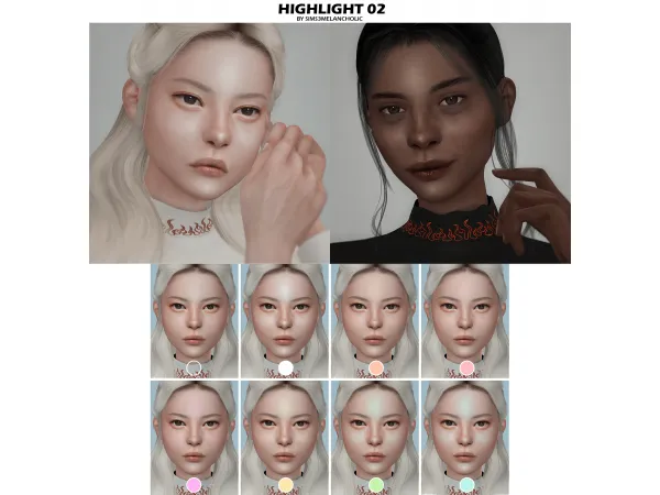 Alpha HIGHLIGHT 2 by simsfinds - The Sims 4 Custom Content
