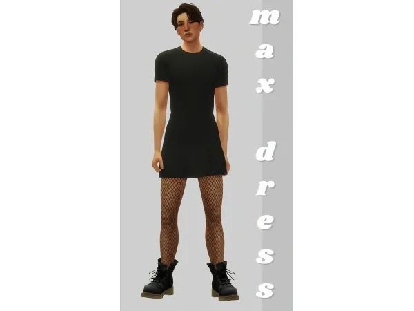 Maxis Match max dress - The Sims 4 Custom Content