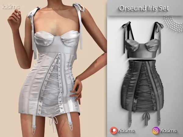Alpha Orseund Iris Set by polygoncouture - The Sims 4 custom content
