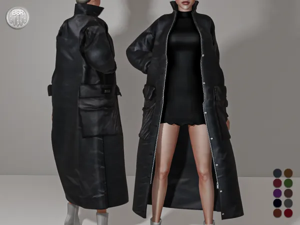 Alpha COAT COLLECTION P12 tr by busratr - The Sims 4 Custom Content