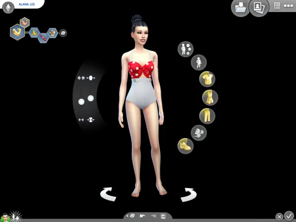 Maxis Match CAS background Black - The Sims 4 Custom Content