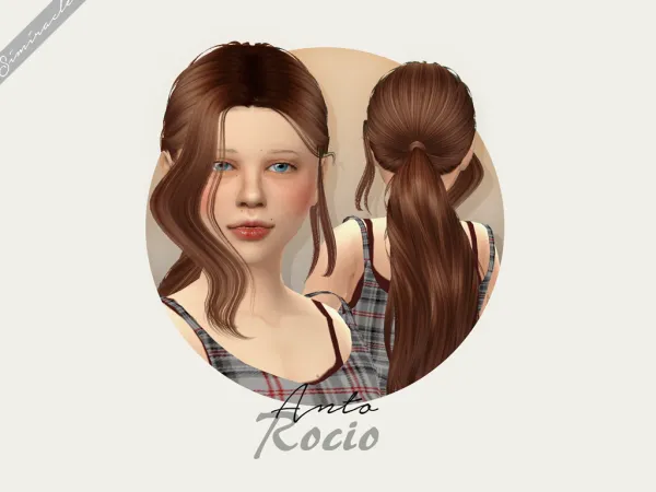 Alpha Anto Rocio Kids Version - The Sims 4 Custom Content