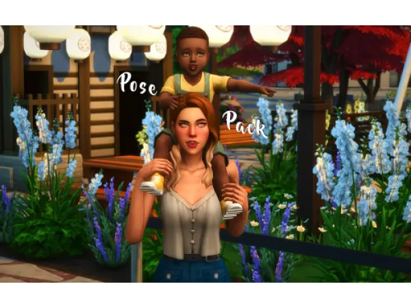 Maxis Match 1 Pose Pack by Cavsis - The Sims 4 Custom Content