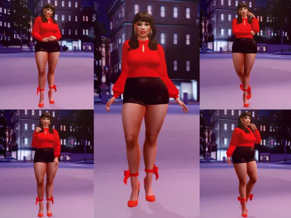 Maxis Match katverse Pose Pack 23 - The Sims 4 Custom Content