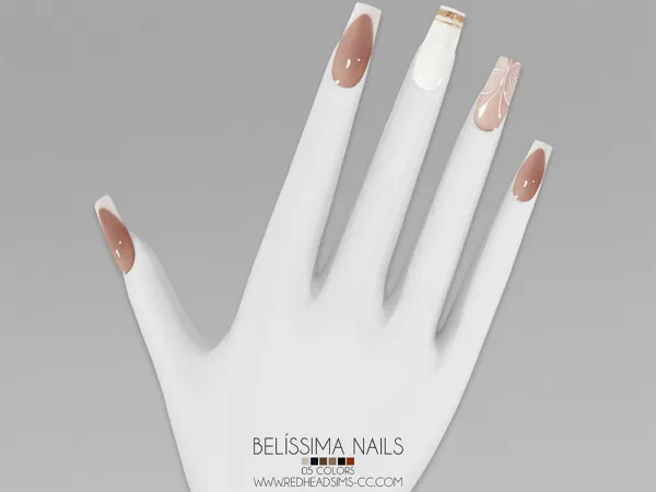 Alpha BELÍSSIMA NAILS - The Sims 4 Custom Content