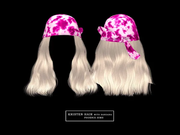 Kristen Hair with Bandana