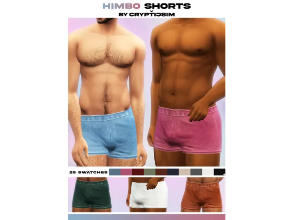 Maxis Match HIMBO SHORTS by crypticsim - The Sims 4 Custom Content