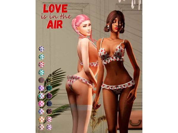 Mix GCS February's 2021 - The Sims 4 Custom Content