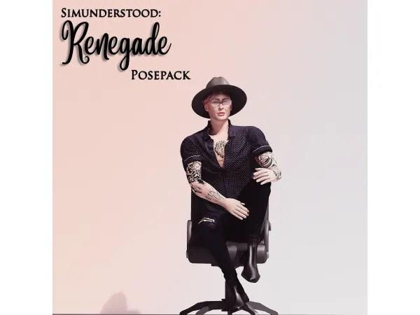 Mix RENEGADE POSEPACK - The Sims 4 Custom Content