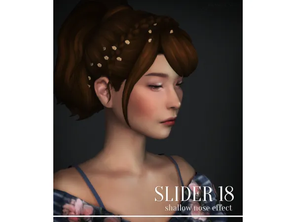 Maxis Match Slider 18 by pirumxsim - The Sims 4 Custom Content