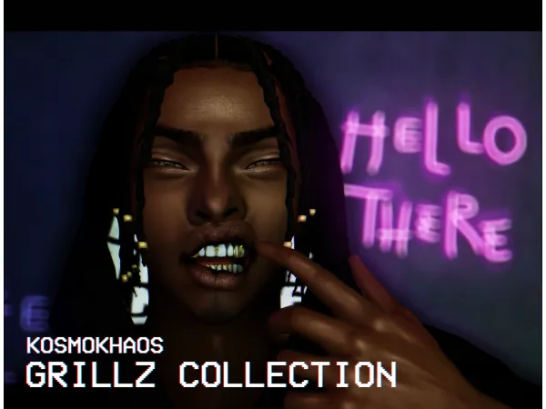 Kosmo Grillz Collection - The Sims 3 Custom Content