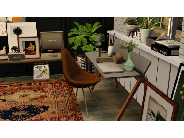 Arne Jacobsen Drop Chair - The Sims 3 Custom Content