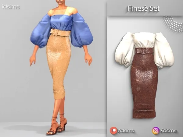 Alpha Finesè Set by polygoncouture - The Sims 4 custom content