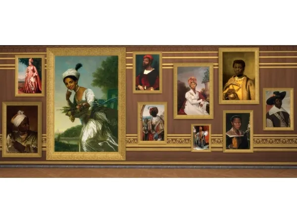 Alpha Royal Portrait Collection - The Sims 4 Custom Content