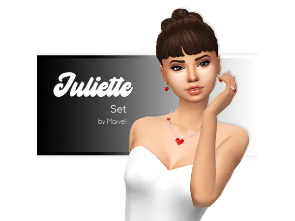 Maxis Match Juliette Set by Maxis Match CC World - The Sims 4 Custom Content