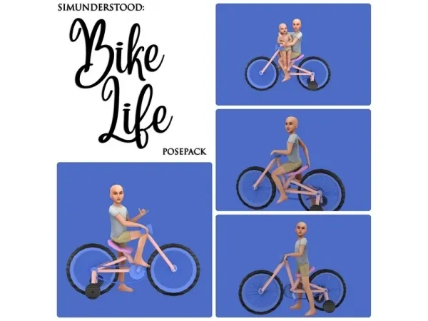 Mix BIKE LIFE - The Sims 4 Custom Content