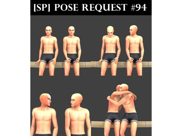 Maxis Match [SP]Pose Request 94 by sciophobis - The Sims 4 Custom Content