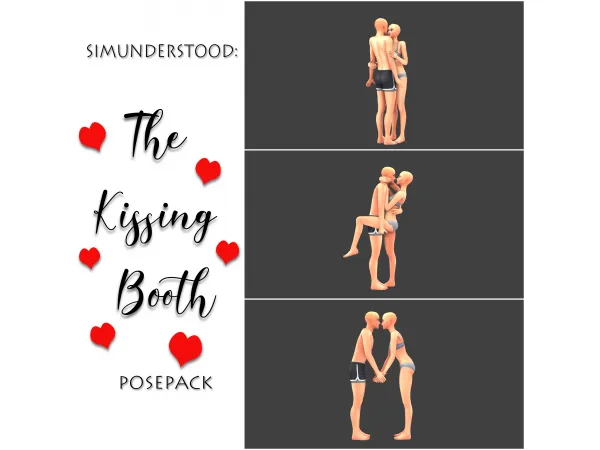 Mix THE KISSING BOOTH - The Sims 4 Custom Content