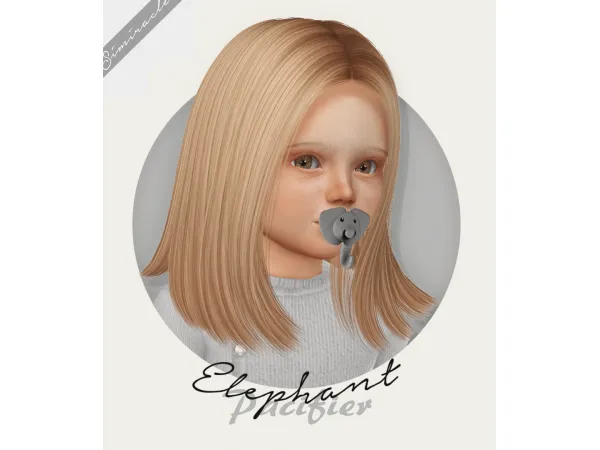 Maxis Match Elephant Pacifier - The Sims 4 Custom Content