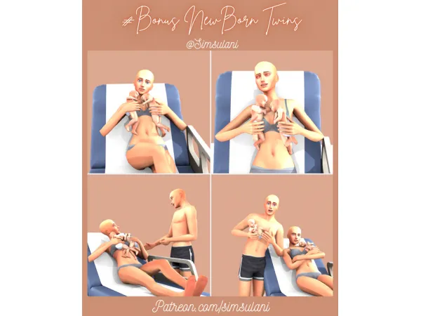 #BONUS NEWBORN TWINS by Simsulani