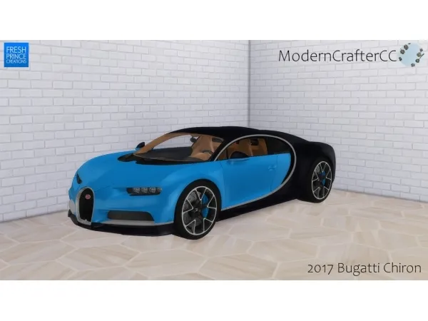 Maxis Match 2017 Bugatti Chiron - The Sims 4 Custom Content