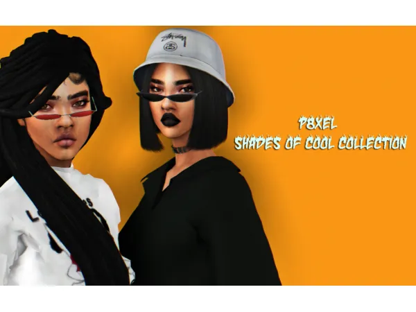 Mix shades of cool collection by p8xel - The Sims 4 Custom Content