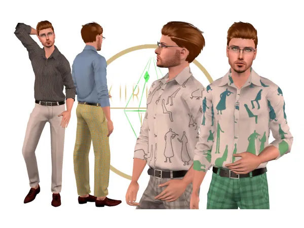 Kurimas 4t2 Marlo Formal Belaloallure - The Sims 2 Custom Content