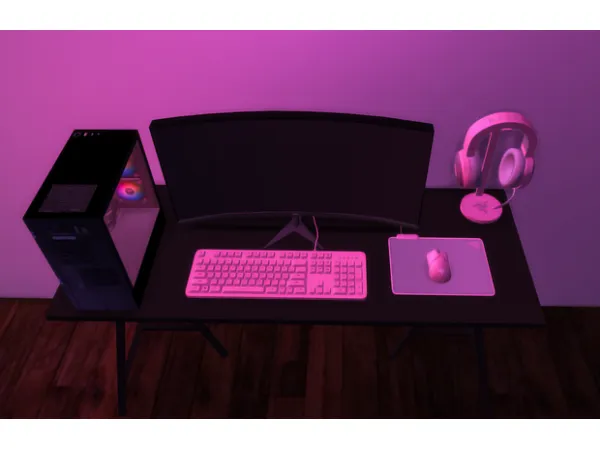 Maxis Match Gaming PC Set Up Collection by simmerkatex - The Sims 4 Custom Content