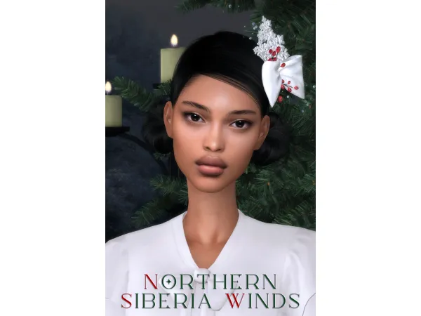 Alpha WINTER TALE NORTHERNSIBERIAWINDS and OBSCURUS COLLABORATION - The Sims 4 Custom Content
