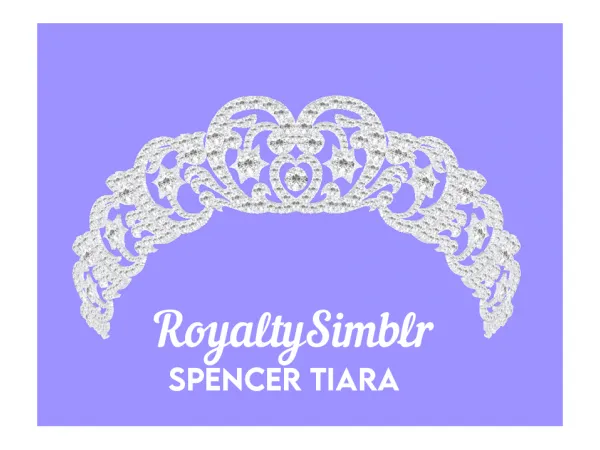 Alpha Spencer Tiara - The Sims 4 Custom Content