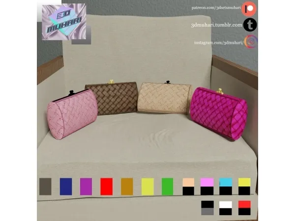 Alpha Bottega Veneta Collection - The Sims 4 Custom Content