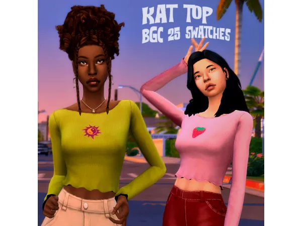 Maxis Match 7k Follower Gift BGC 4 Items - The Sims 4 Custom Content