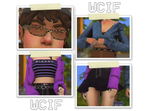 Maxis Match kimoanasims lookbook - The Sims 4 Custom Content