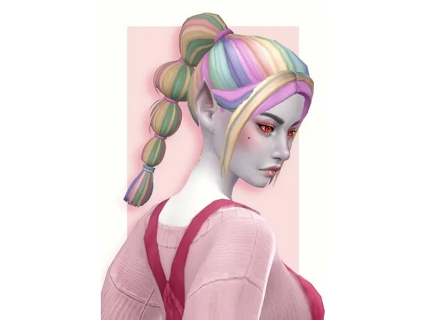 Maxis Match bedisfull Butterfly Hair (GF Recolor) - The Sims 4 Custom Content