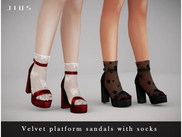 Alpha The Velvet Collection Part I sims by Jius - The Sims 4 Custom Content