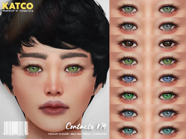 Alpha katco contact n9 - The Sims 4 Custom Content