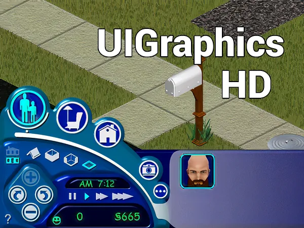 UIGraphics HD - The Sims 1 Custom Content