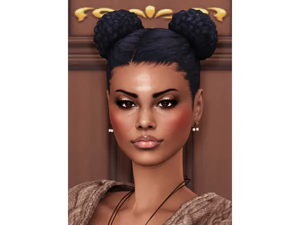 Maxis Match BONBON HAIR by simsfinds - The Sims 4 Custom Content