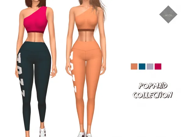 Maxis Match VICCS POPMAID COLLECTION - The Sims 4 Custom Content