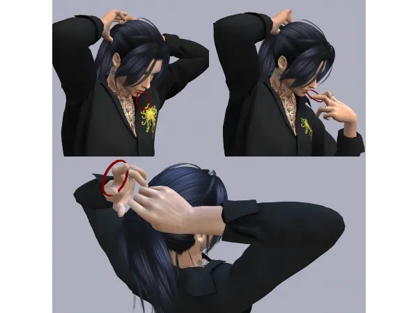 Maxis Match GROOMING POSEPACK - The Sims 4 Custom Content