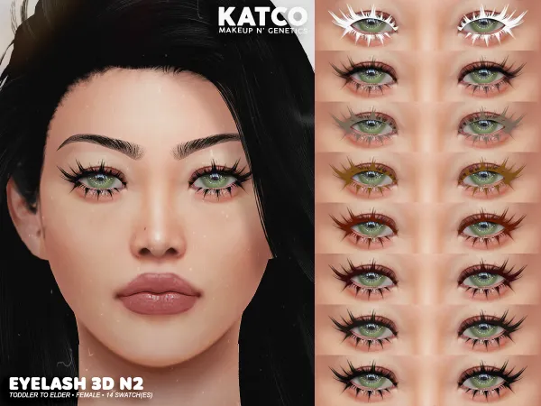katco - eyelashes 3d n2