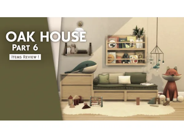 Maxis Match OAK HOUSE part6 download link 22 by Pierisim - The Sims 4 Custom Content