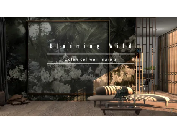 Alpha Blooming Wild - The Sims 4 Custom Content