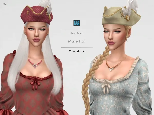 Maxis Match Hat Marie - The Sims 4 Custom Content