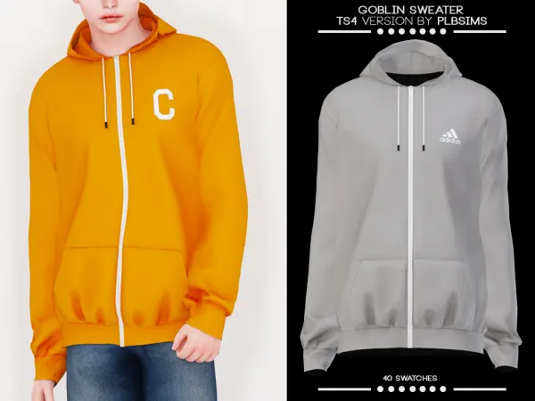 Alpha Goblin Sweater - The Sims 4 Custom Content