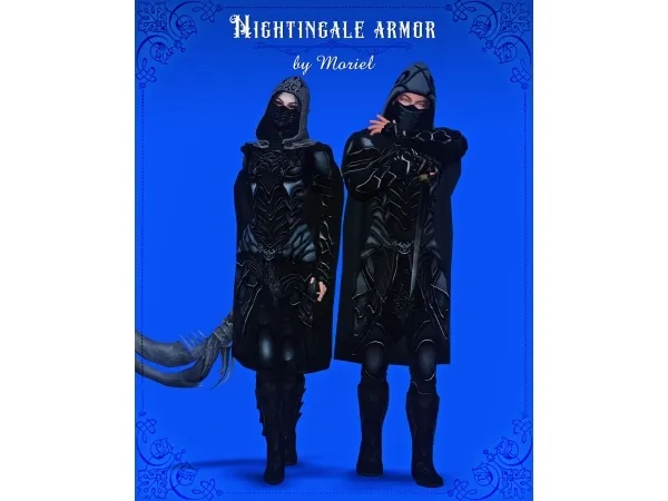 Alpha Nightingale set - The Sims 4 Custom Content