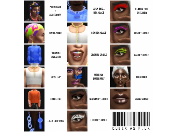Maxis Match HI COLLECTION X UGH WHATEVER MOM - The Sims 4 Custom Content