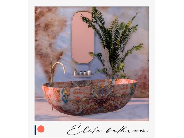 Alpha Elite bathroom by Winner9 - The Sims 4 Custom Content