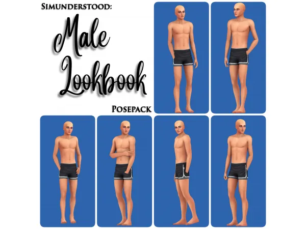 Mix MALE LOOKBOOK - The Sims 4 Custom Content